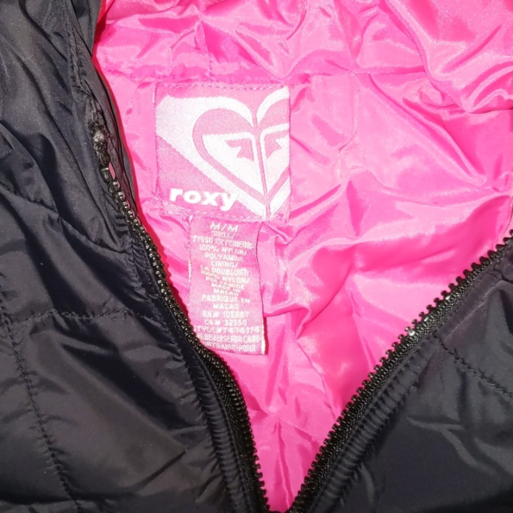 Very cute Roxy puffy jacket SIZE M - Picture 2 of 6